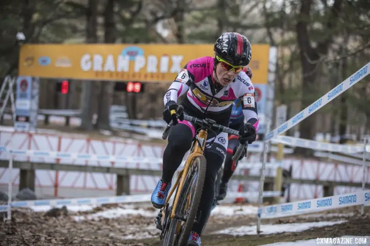 Arley Kemmerer finished just off the podium in fourth on Sunday. 2019 NBX Gran Prix of Cross Day 2. © Angelica Dixon