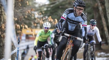 Adam Myerson was back racing to get ready for Nationals after breaking his hand earlier in the year. 2019 NBX Gran Prix of Cross Day 2. © Angelica Dixon