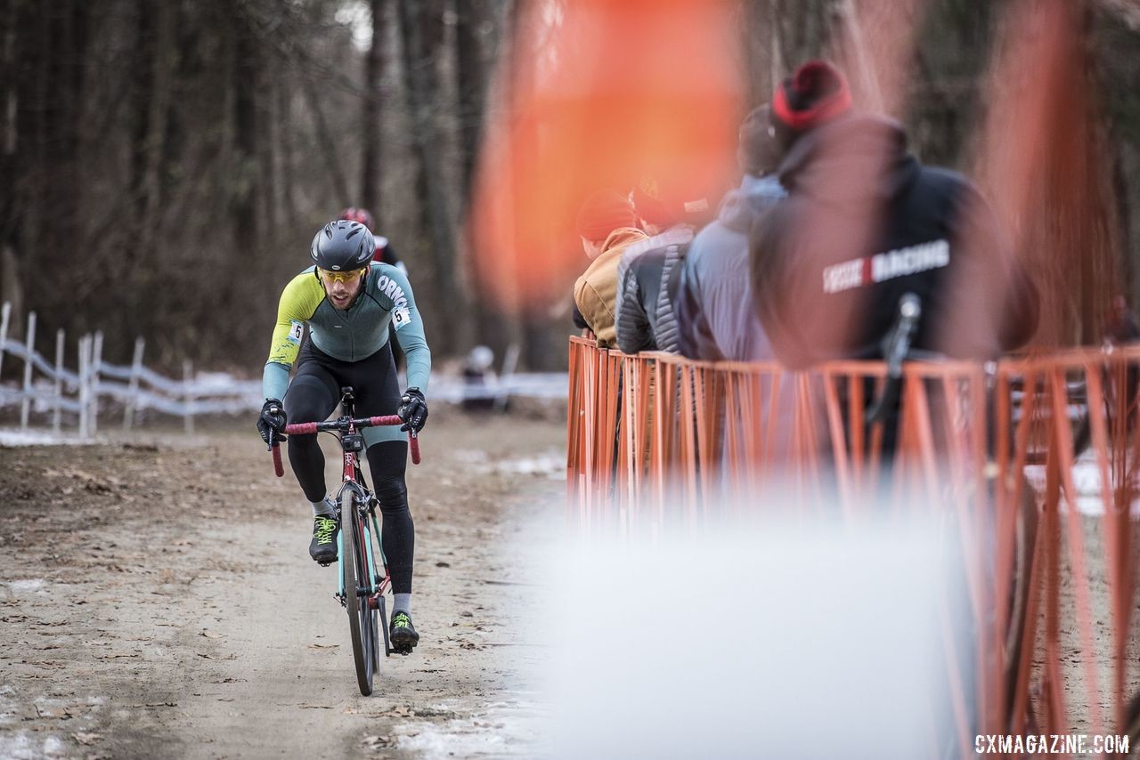 Ben Frederick rolls past the pits. 2019 NBX Gran Prix of Cross Day 2. © Angelica Dixon