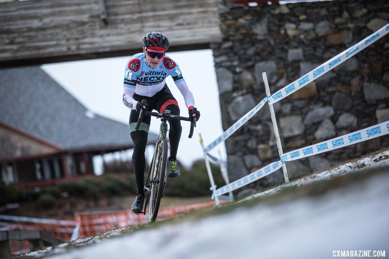 Lane Maher took home the Sunday win and Vittoria Series overall. 2019 NBX Gran Prix of Cross Day 2. © Angelica Dixon