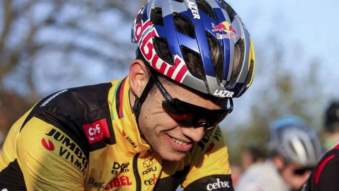 Wout van Aert made his return at Azencross. 2019 Azencross, Loenhout. © B. Hazen / Cyclocross Magazine