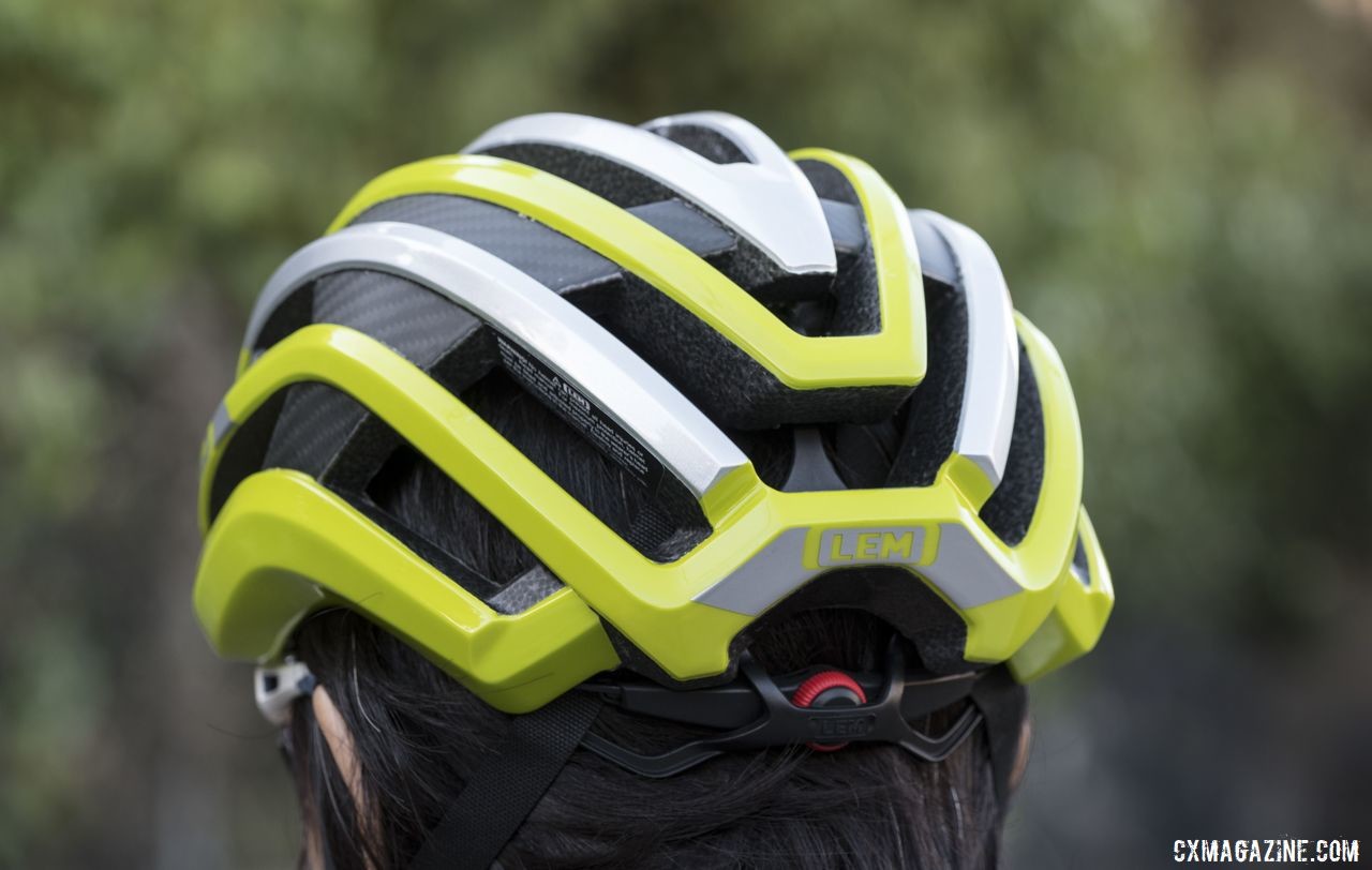 The LEM helmet has excellent ventilation. © Cyclocross Magazine