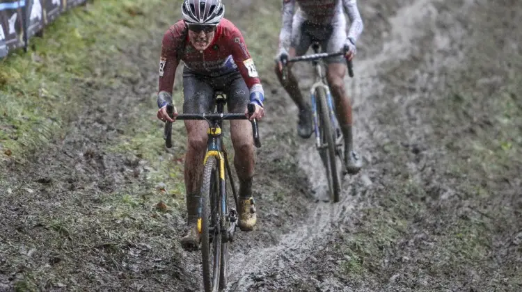 Lucinda Brand won at Namur for the second straight year. 2019 World Cup Namur. © B. Hazen / Cyclocross Magazine