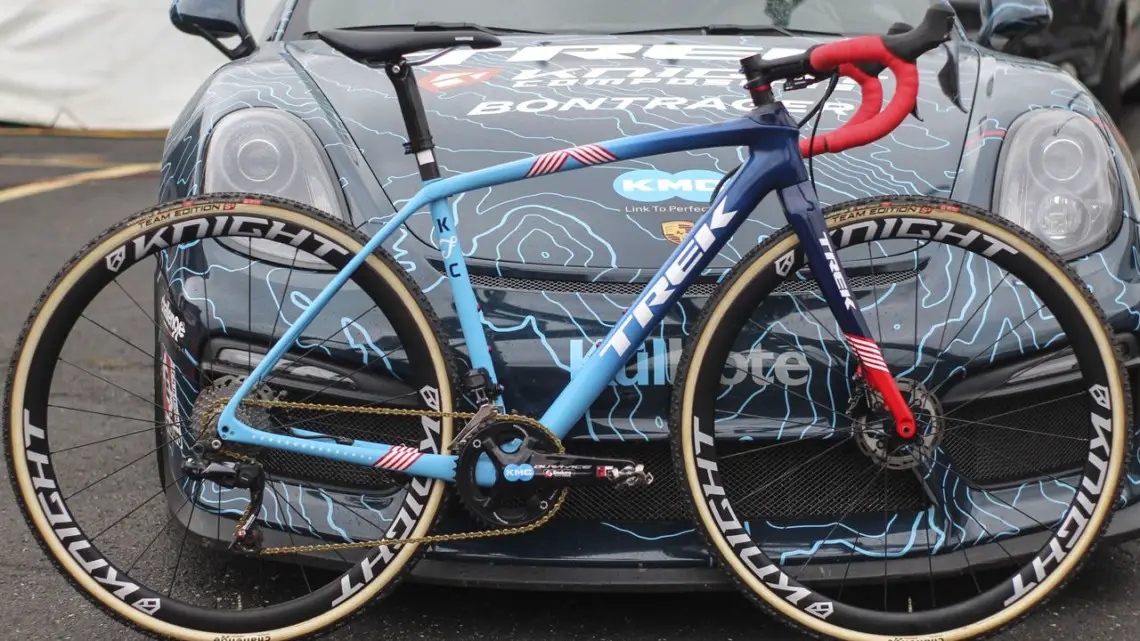 Katie Compton's 2019 Trek Boone. © Z. Schuster / Cyclocross Magazine