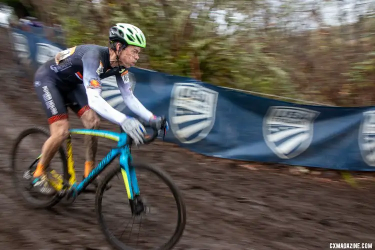 Masters Men 60-64. 2019 Cyclocross National Championships, Lakewood, WA. © A. Yee / Cyclocross Magazine