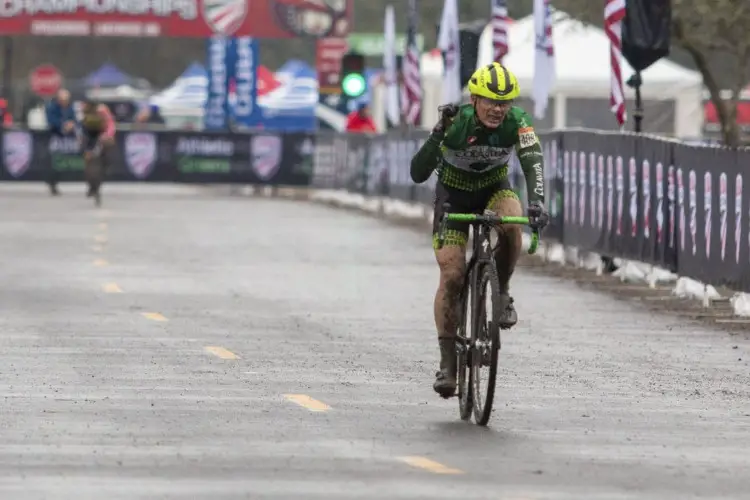 Masters Men 60-64. 2019 Cyclocross National Championships, Lakewood, WA. © A. Yee / Cyclocross Magazine