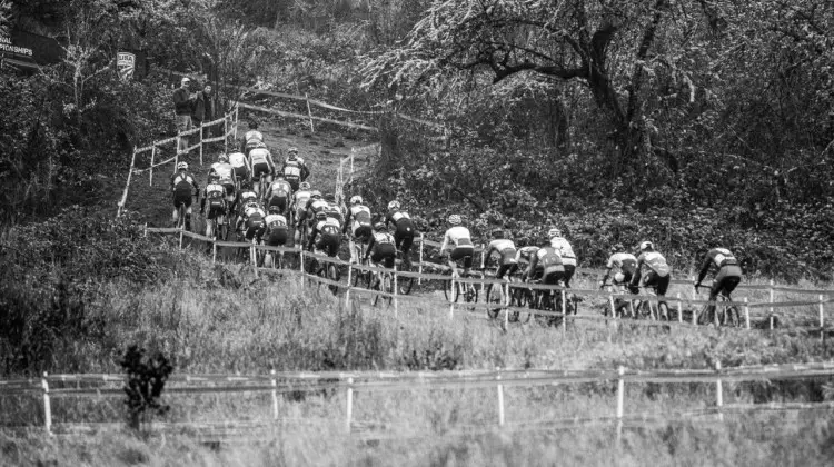 Masters 30-34 Men. 2019 Cyclocross National Championships, Lakewood, WA. © A. Yee / Cyclocross Magazine