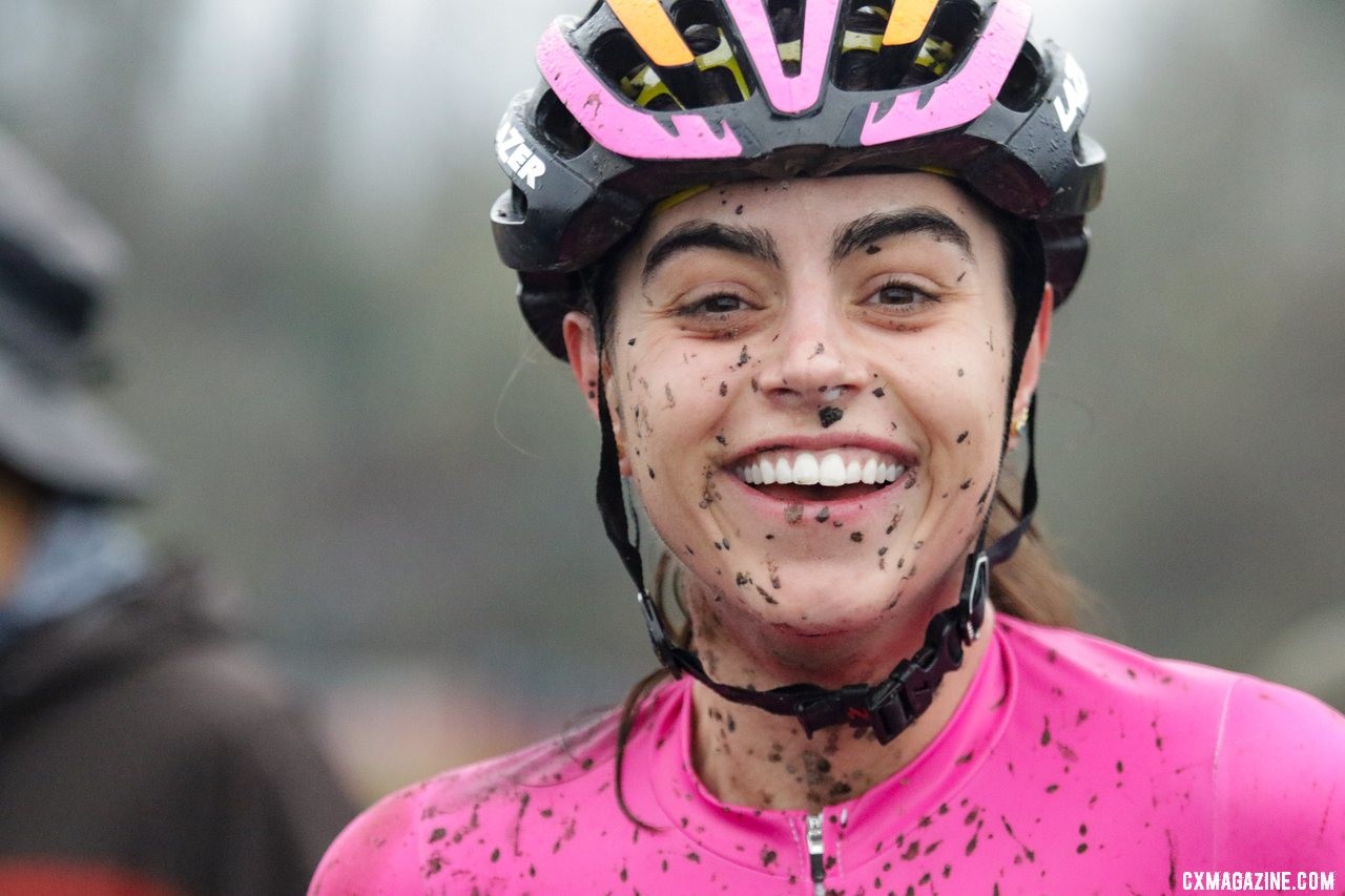 Daniele Arman took the Masters 30-34 Women's title. 2019 Cyclocross National Championships, Lakewood, WA. © D. Mable / Cyclocross Magazine