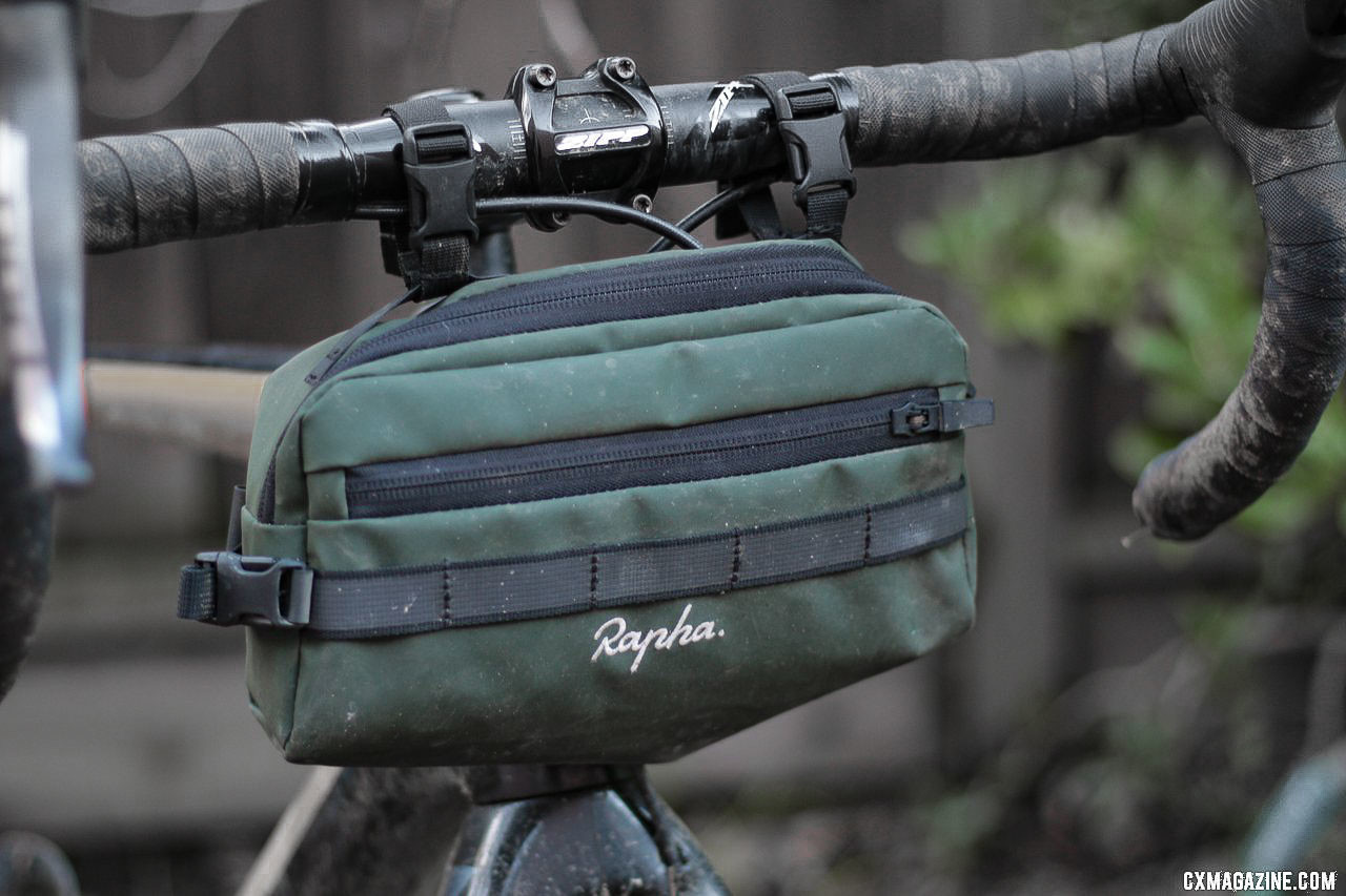 It's the right size for a long day ride, and can double as a frame bag or shoulder bag. © Cyclocross Magazine