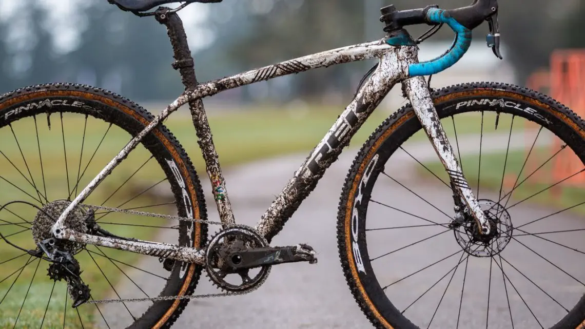 Andrew Strohmeyer's Trek Boone. 2019 USA Cycling Cyclocross National Championships bike profiles, Lakewood, WA. © A. Yee / Cyclocross Magazine