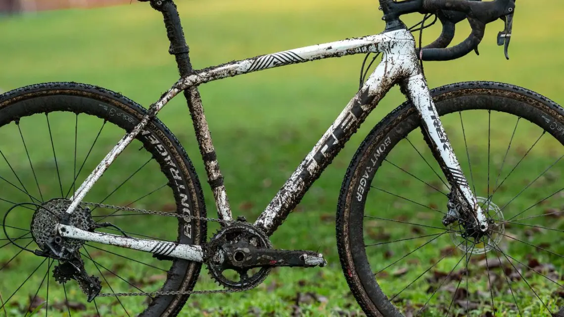 Caleb Swartz's Lakewood Nationals Collegiate Varsity Trek Boone. © A. Yee / Cyclocross Magazine