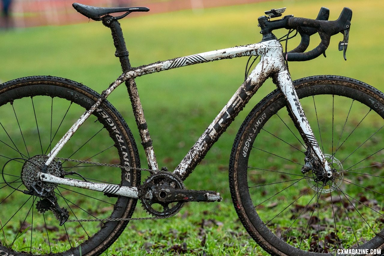 Caleb Swartz's Lakewood Nationals Collegiate Varsity Trek Boone. © A. Yee / Cyclocross Magazine