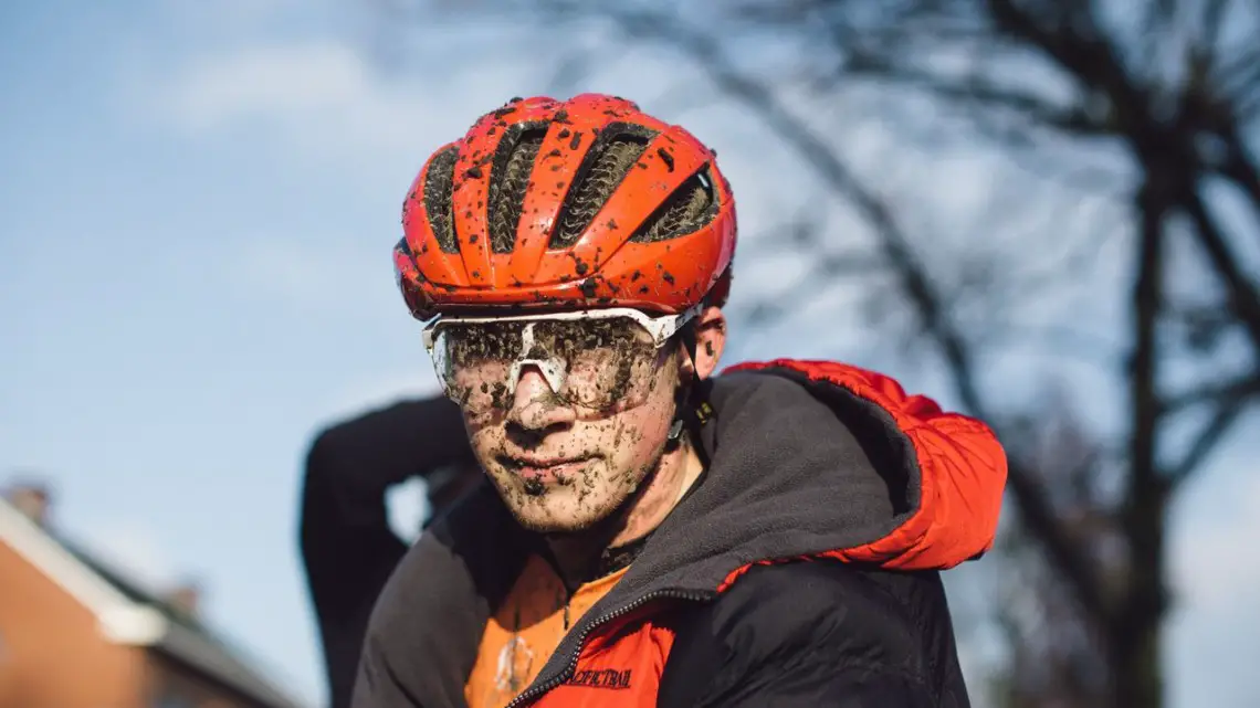 Jamie Williams and his peers at EuroCrossCamp got to hone their skills in the forest of Lichtart. © Balint Hamvas