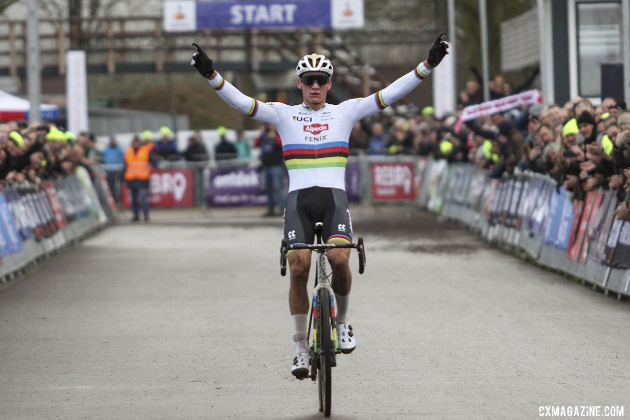 Mathieu van der Poel. 2020 Dutch Cyclocross National.s © B. Hazen / Cyclocross Magazine