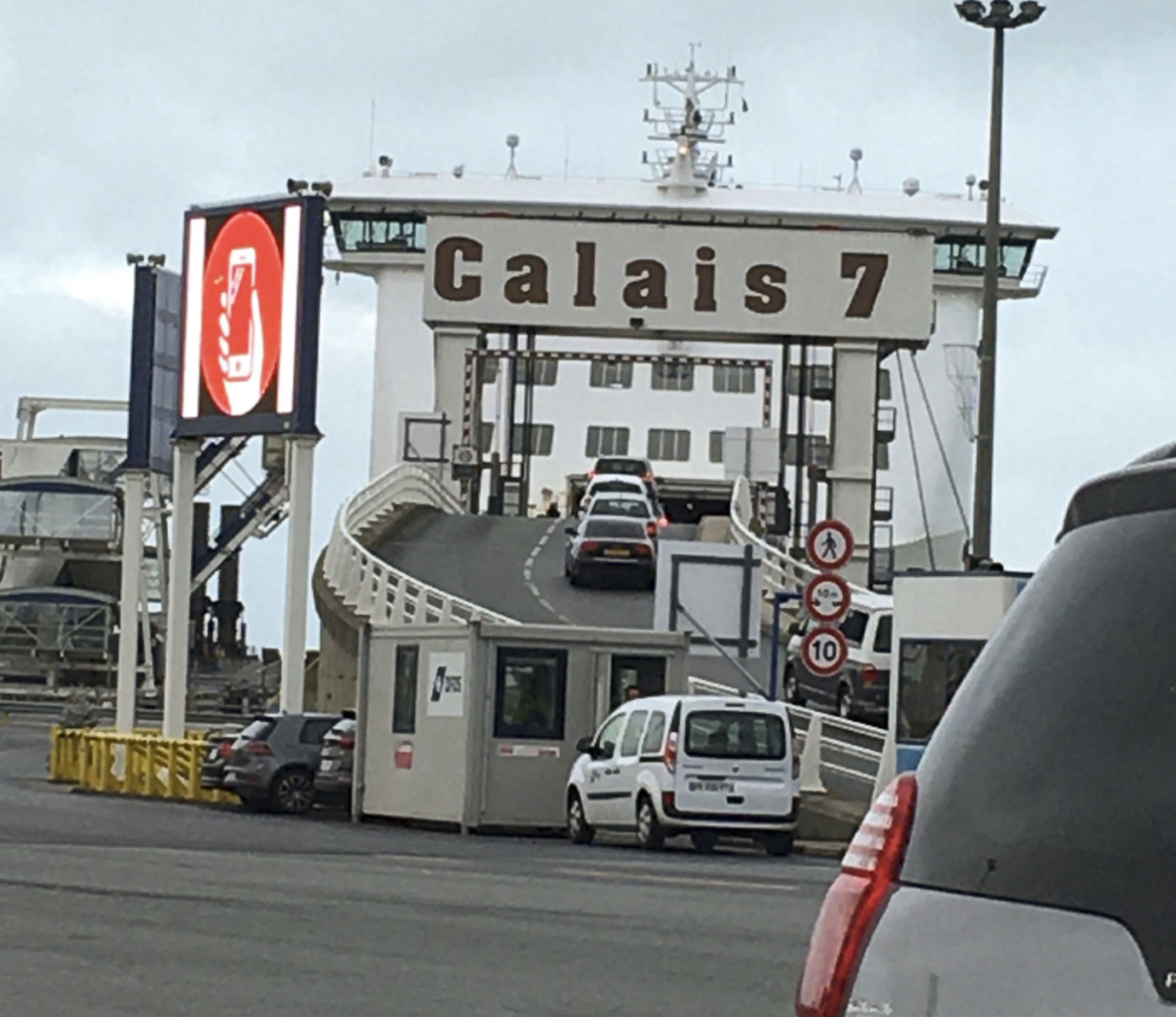 The ferry proved a ferry good way of getting to Great Britain. photo: Corey Coogan Cisek