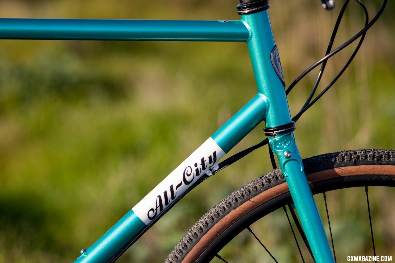 The new All-City Super Professional cyclocross bike. © Cyclocross Magazine