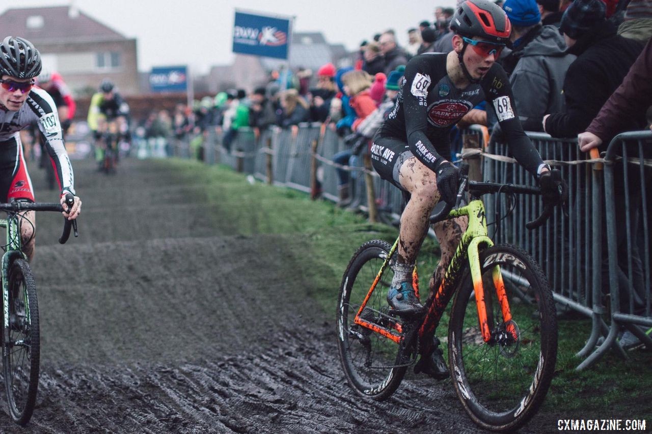 Trevor August got a full season's worth of experience at EuroCrossCamp. © Balint Hamvas
