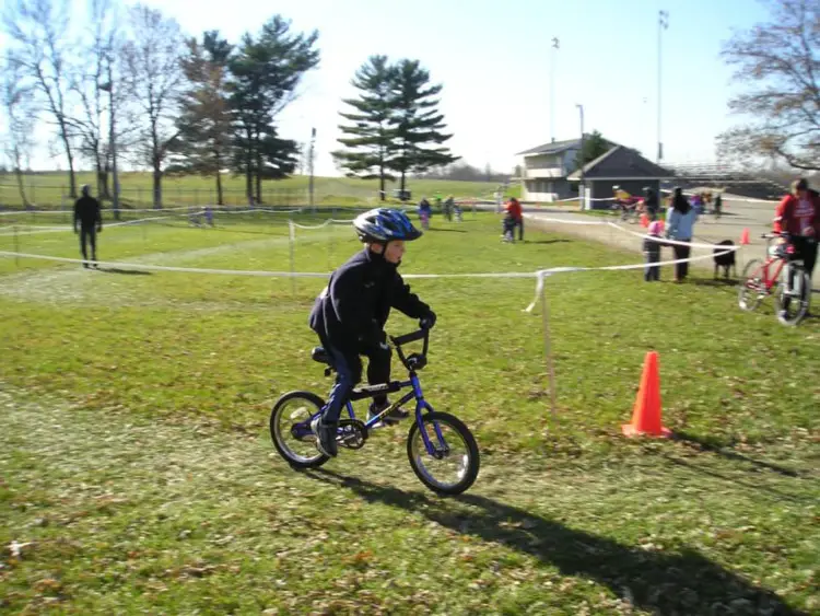 Caleb Swartz on his Trek Mountain Cub in 2007. photo: Andy Swartz