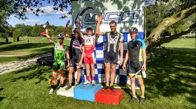 Swartz put the author in his newb place at the 2014 Sheboygan Cyclocross. photo: Andy Swartz