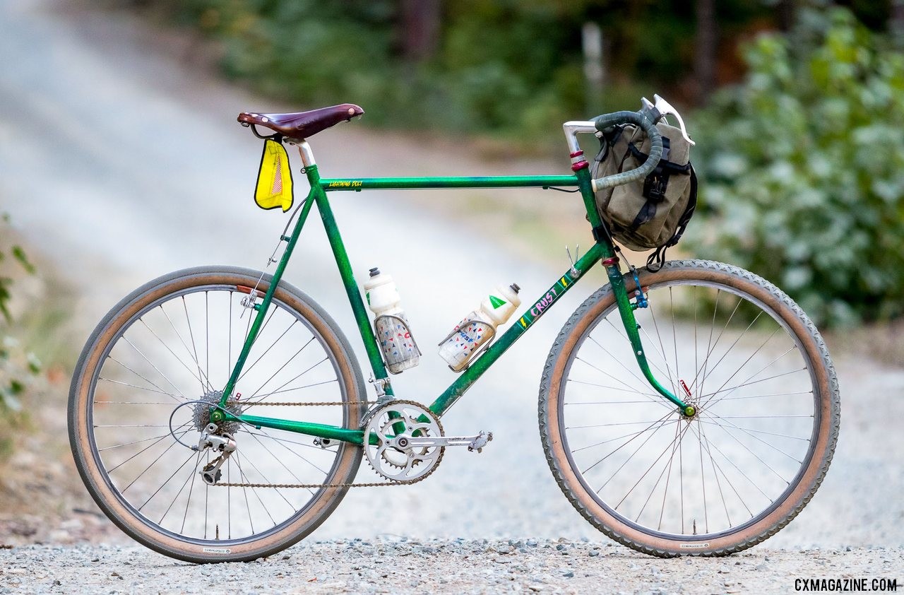 Ultraromance's Crust Lightning Bolt gravel bike. © A. Yee / Cyclocross Magazine