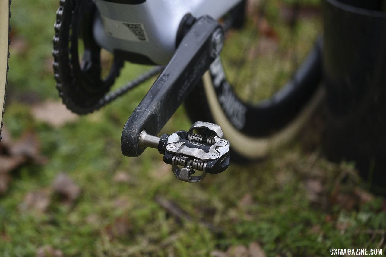 Kastelijn ran Shimano XTR M9100 SPD pedals. Yara Kastelijn's Stevens Super Prestige Cyclocross Bike. © E. Haumesser / Cyclocross Magazine