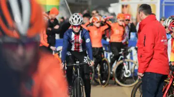 Team USA returns with a medal, thanks to Munro's impressive bronze in the Junior Women's race. 2020 UCI Cyclocross World Championships, Dübendorf, Switzerland. © D. Steinle / Cyclocross Magazine