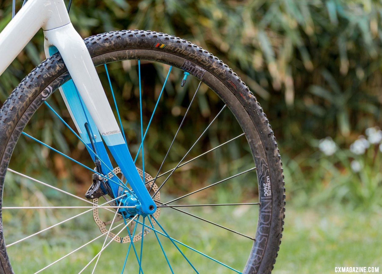 The Industry Nine UL 240c TRA Carbon Tubeless Clincher Wheelset has impressed us over the last nine months. © C. Lee / Cyclocross Magazine