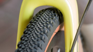 The WTB Raddlerr 44 gravel tire tread. © C. Lee / Cyclocross Magazine