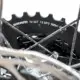 The new wide-range SRAM Force AXS eTap 10-36t cassette lowers and expands gearing options for gravel and cyclocross but requires a new rear derailleur. © Cyclocross Magazine