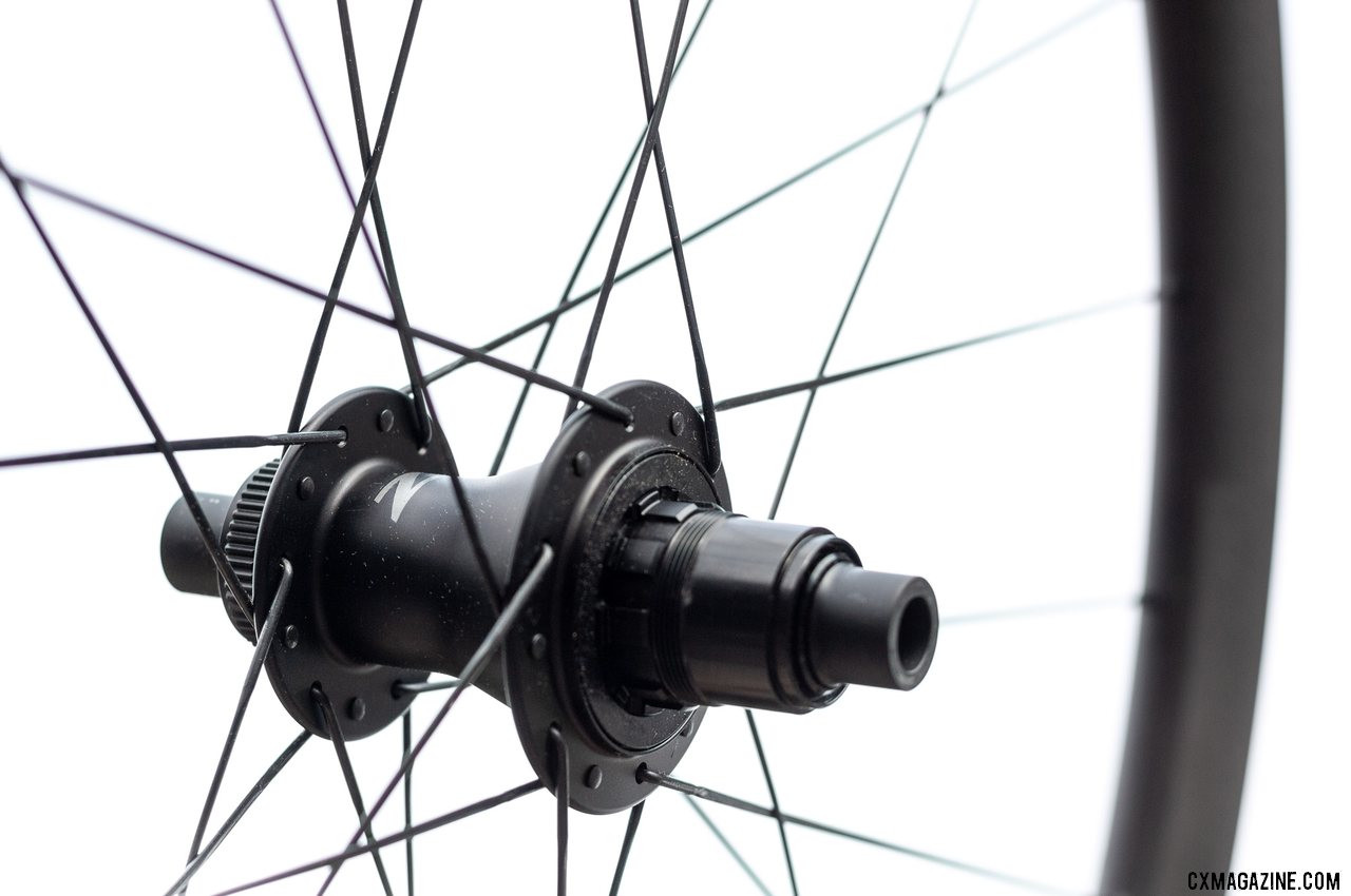 Zipp's new Firecrest 303 tubeless disc brake carbon wheelset comes in a SRAM XD-R AXS-friendly option, of course. © Cyclocross Magazine