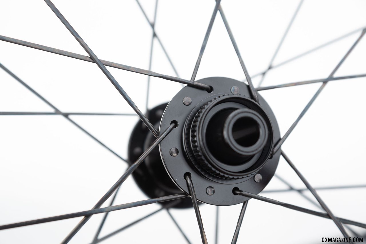 The new Zipp 303 S carbon disc brake tubeless wheel comes with Centerlock rotor mounts. © Cyclocross Magazine