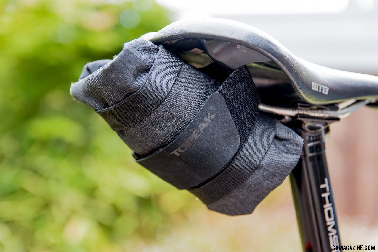 Cycling essentials and gift ideas: Topeak Burrito saddle roll/bag. © Cyclocross Magazine