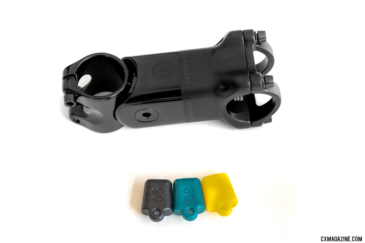 Shockstop Pro stem with different elastomer inserts to fine tune the 'suspension'