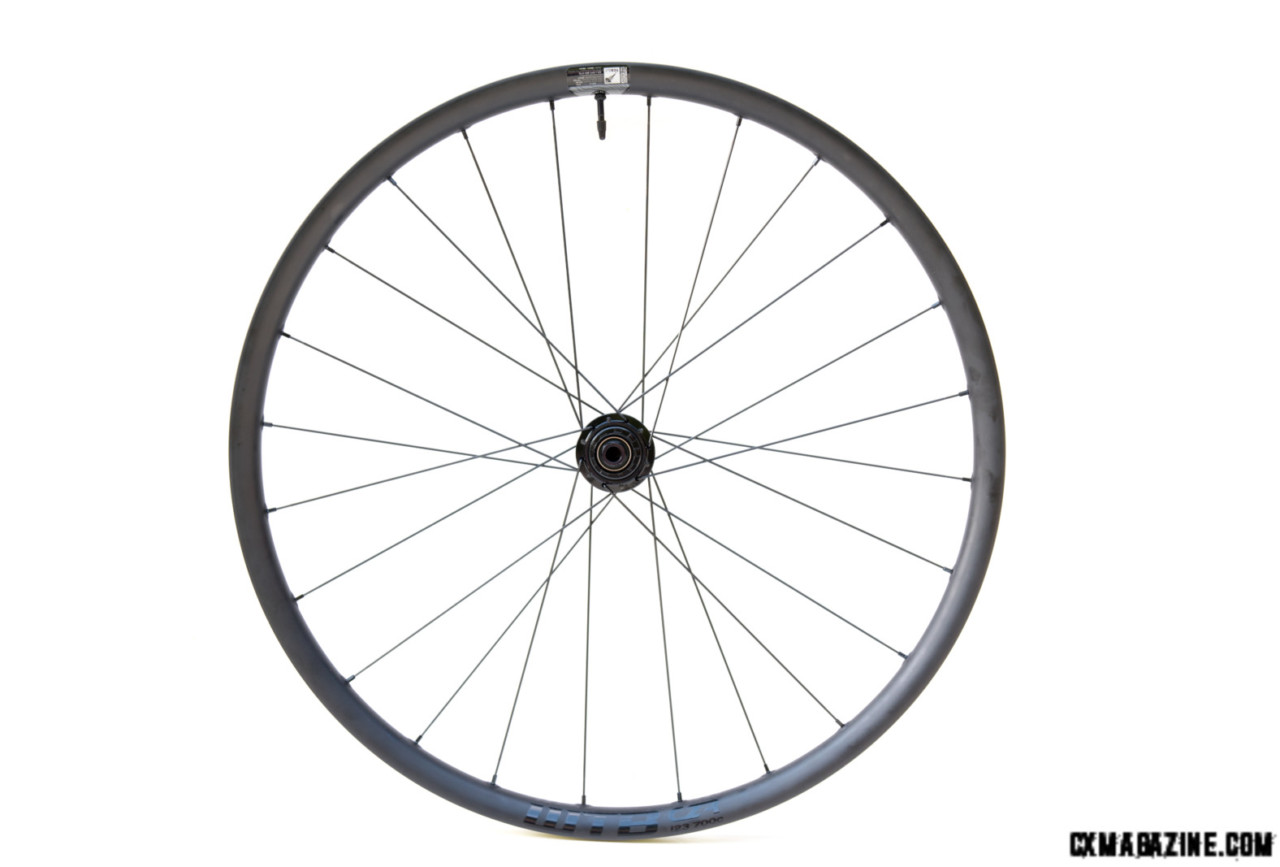 WTB CZR i23 24 spoke carbon rim gravel wheel. © C.Lee/Cyclocross Magazine