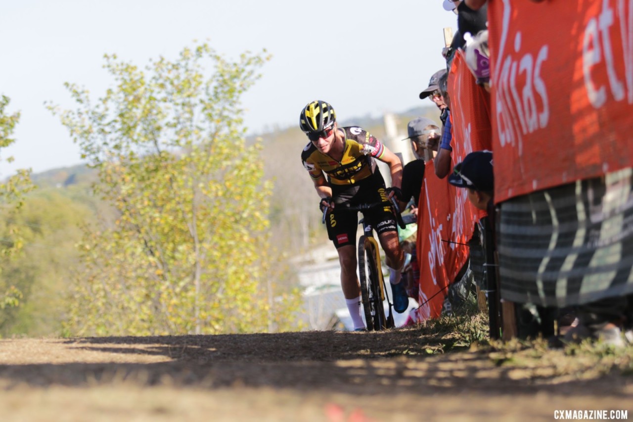 2021 UCI Cyclocross World Cup Iowa City. Elite Women. © D. Mable / Cyclocross Magazine