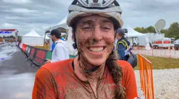 Erica Zaveta talks with Cyclocross Magazine after the Fayetteville World Cup