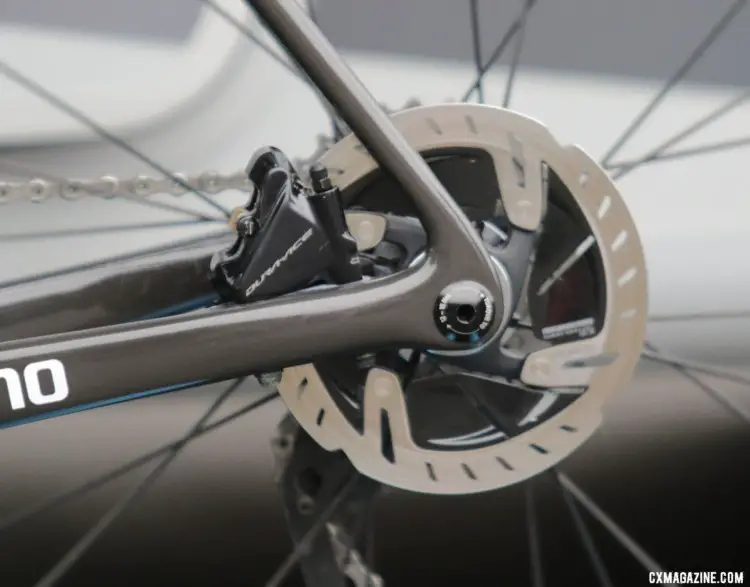 Marianne Vos' World Cup Waterloo-winning prototype Cervelo R5CX cyclocross bike. © D. Mable / Cyclocross Magazine