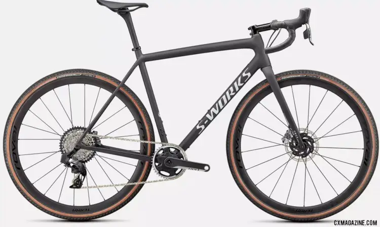 The $12k 2022 S-Works Specialized CruX Gravel / Cyclocross Bike with SRAM AXS Red.