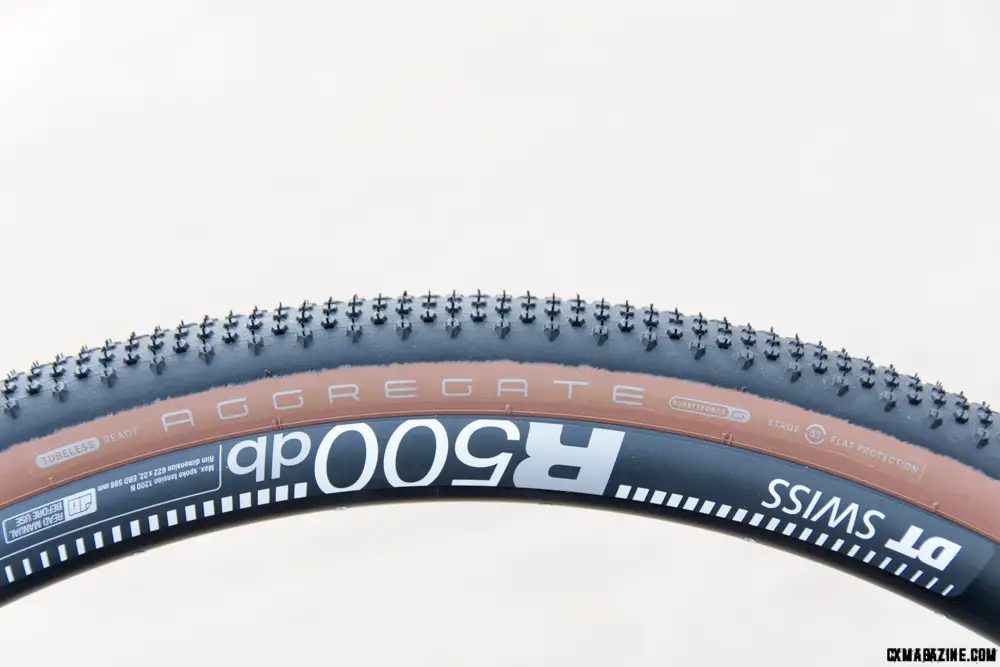American Classic Aggregate gravel tire has a familiar looking tread pattern. © C. Lee/ Cyclocross Magazine