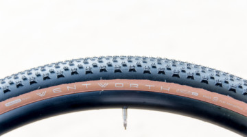 The Wentworth is the second most agressive tread of 5 gravel choices from American Classic. © C. Lee/ Cyclocross Magazine