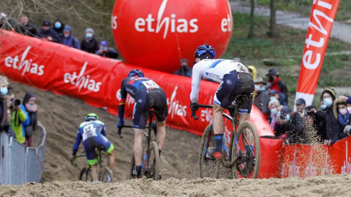 2021 Koksijde Cyclocross World Cup Elite Men. © B. Hazen / Cyclocross Magazine