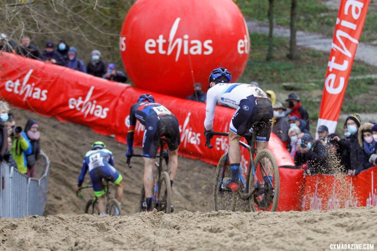 2021 Koksijde Cyclocross World Cup Elite Men. © B. Hazen / Cyclocross Magazine