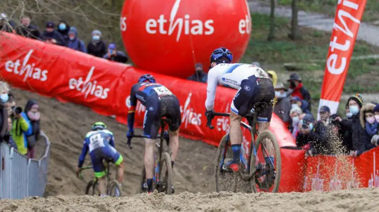 2021 Koksijde Cyclocross World Cup Elite Men. © B. Hazen / Cyclocross Magazine