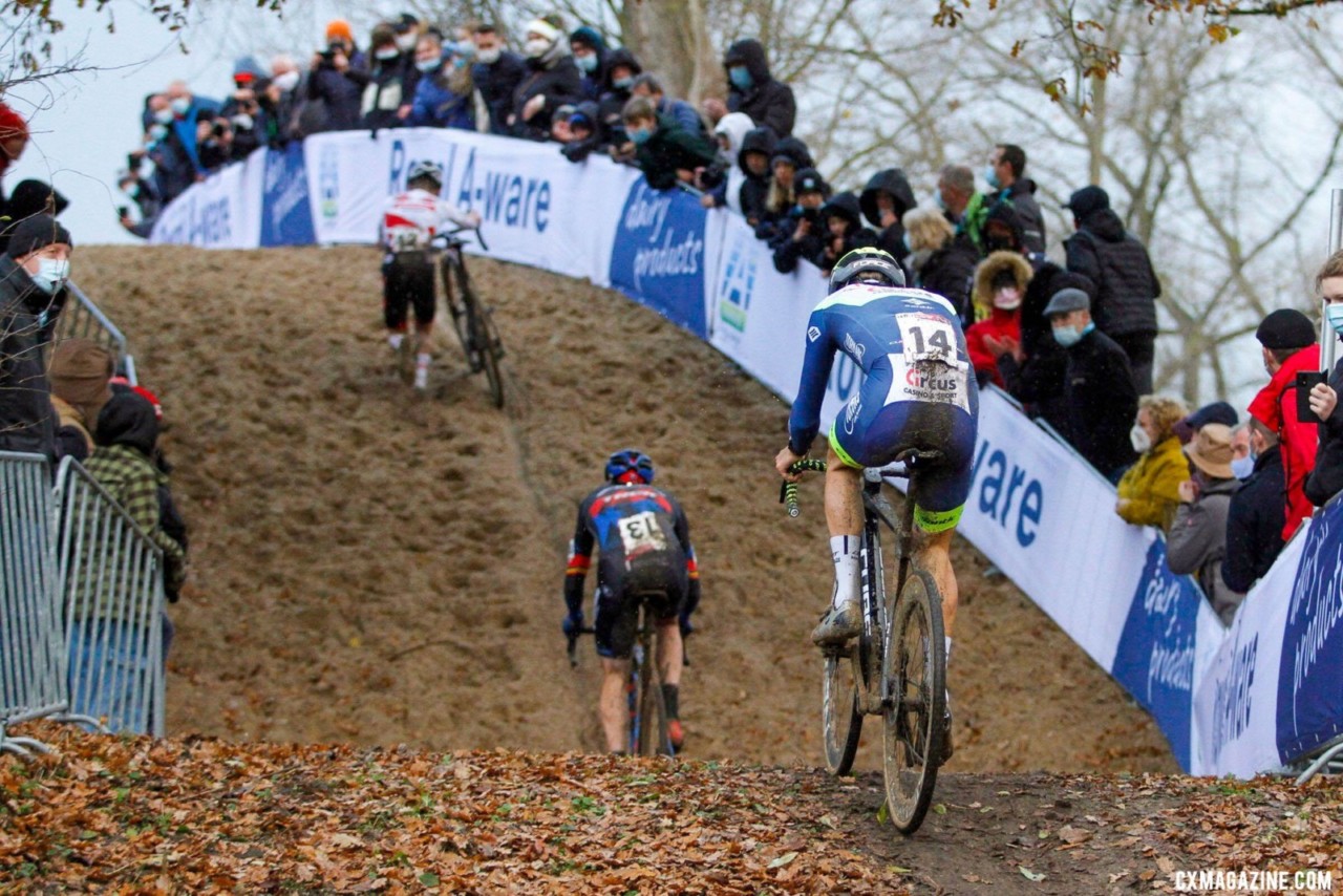 2021 Koksijde Cyclocross World Cup Elite Men. © B. Hazen / Cyclocross Magazine