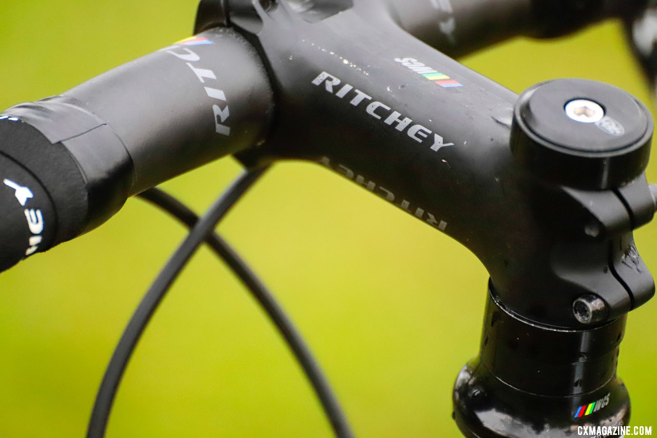 Ben Frederick's Ritchey Swiss Cross. © B. Grant / Cyclocross Magazine