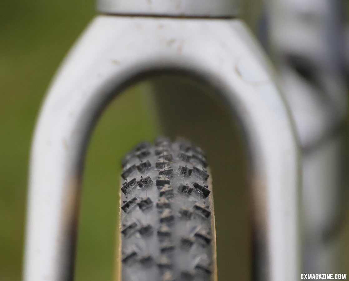 Eric Brunner's Kings CX-winning Blue Competition Cycles Norcross cyclocross bike. © B. Grant / Cyclocross Magazine