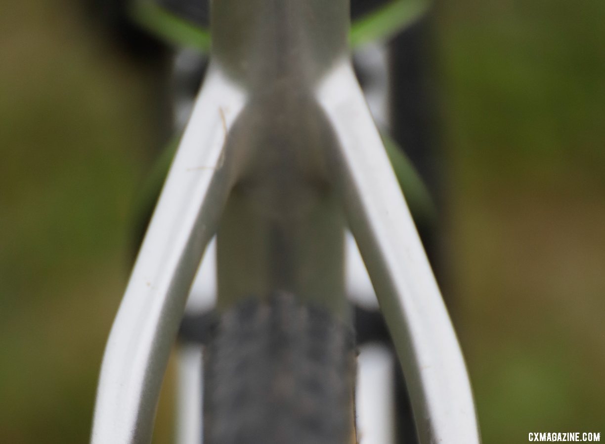Eric Brunner's Kings CX-winning Blue Competition Cycles Norcross cyclocross bike. © B. Grant / Cyclocross Magazine