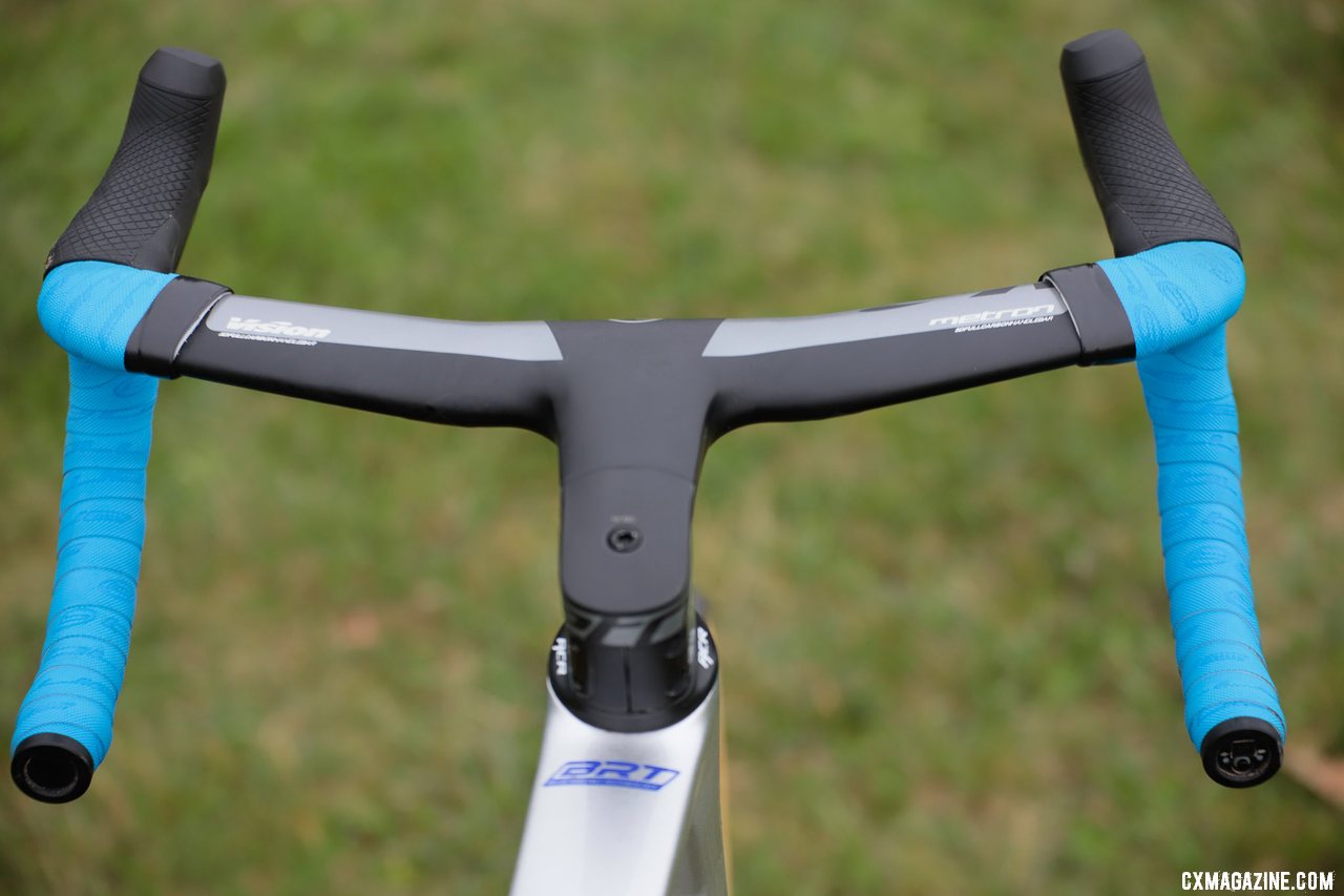 Eric Brunner's Kings CX-winning Blue Competition Cycles Norcross cyclocross bike. © B. Grant / Cyclocross Magazine