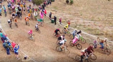 Drone footage of 2021 Surf City Cyclocross by Lee Slone