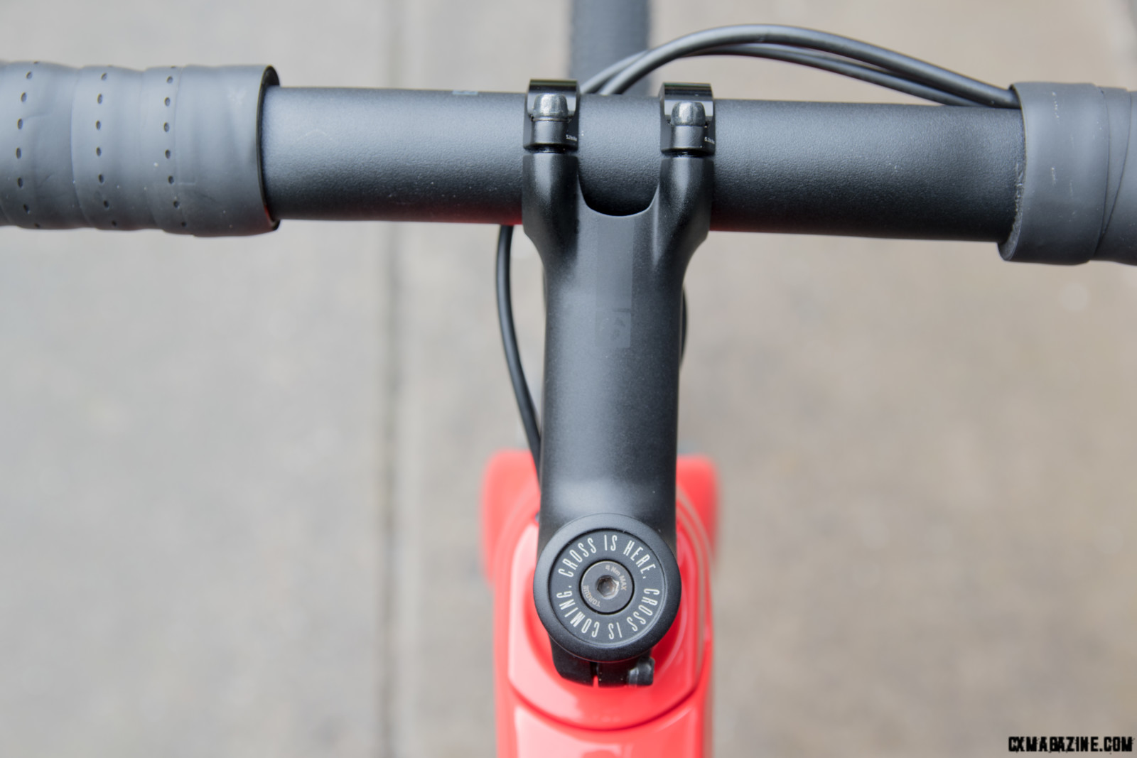 Trek's top cap tells what this bike is for